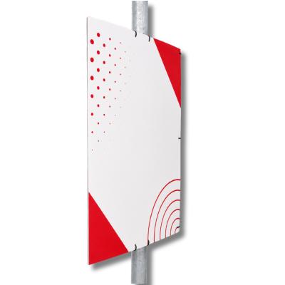 Panneaux pour poteaux d'éclairage
