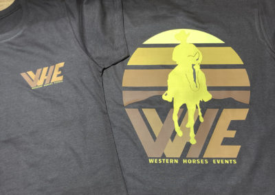 T-shirts western horses events
